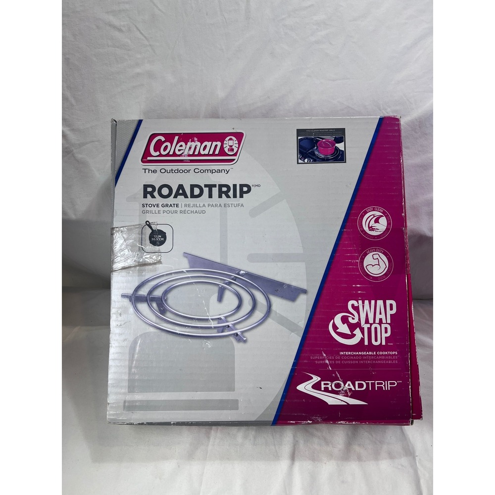 Coleman Roadtrip Stove Grate Swap-Top Accessory Chrome Steel 2000019875